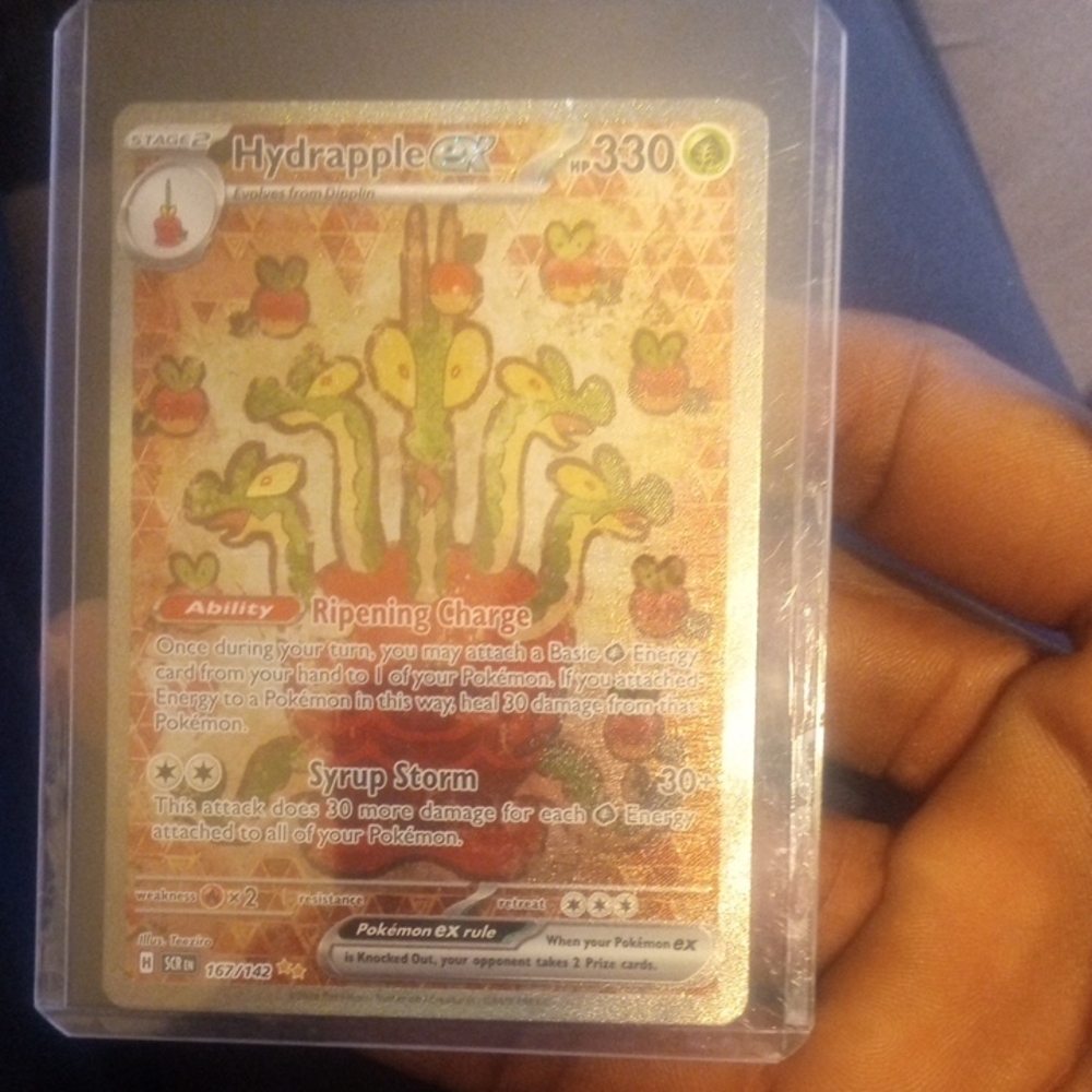 Pokemon Hydrapple EX Card - Multicolor